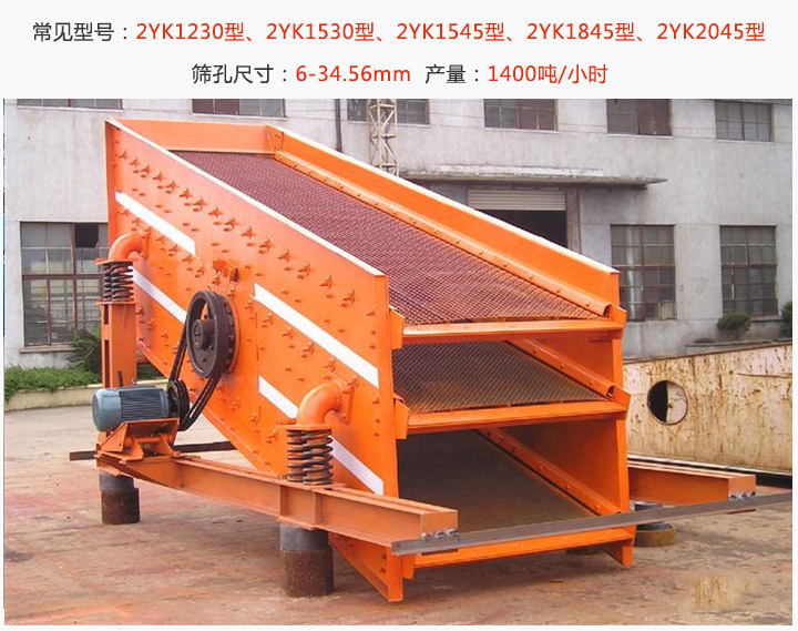 雙層圓振動(dòng)篩型號(hào)